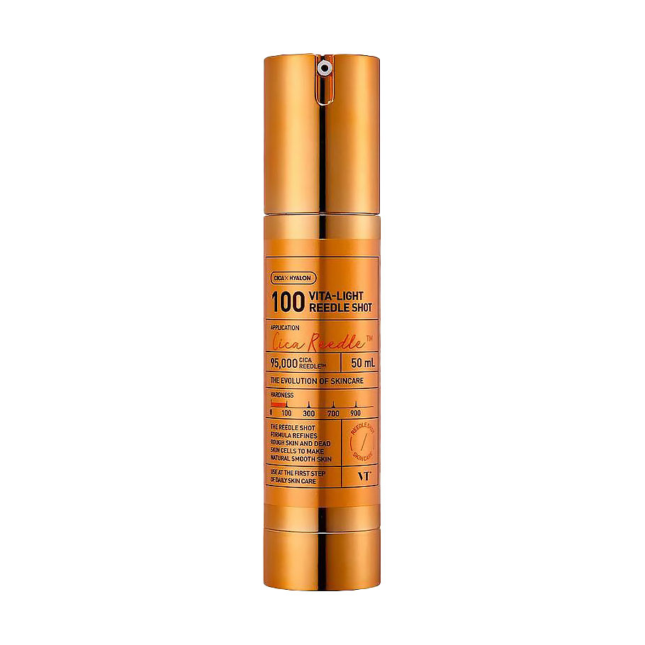Освітлювальний бустер для обличчя VT Cosmetics Vita-Light Reedle Shot 100 зі спікулами, 50 мл